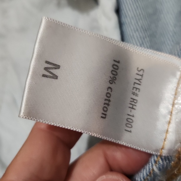 Windsor Ripped Jean Jacket/shirt - Picture 7 of 7